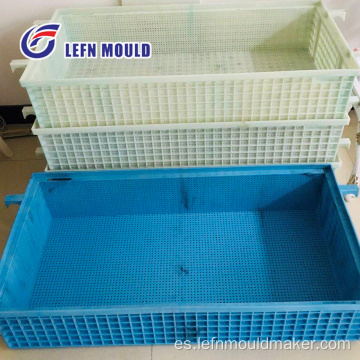 Molde plástico del cajón agrícola, molde plástico del cajón de pescados